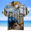 Vintage Aloha MLB New York Yankees Hawaiian Shirt Gift For Husband