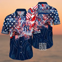 Aloha MLB New York Yankees Hawaiian Shirt US Flag Beach Lovers Gift Aloha MLB New York Yankees Hawaiian Shirt US Flag Beach Lovers Gift