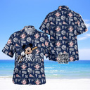 Cool Mickey Mouse MLB New York Yankees Hawaiian Shirt