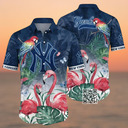 MLB New York Yankees Hawaiian Shirt Flamingo Pattern Beach Lovers Gift