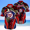 MLB Washington Nationals Hawaiian Shirt Summer Gift For Friend MLB Washington Nationals Hawaiian Shirt Summer Gift For Friend