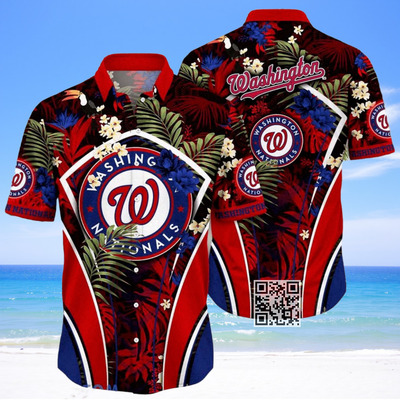 MLB Washington Nationals Hawaiian Shirt Summer Gift For Friend