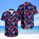 Summer Vibes MLB Washington Nationals Hawaiian Shirt Practical Beach Gift