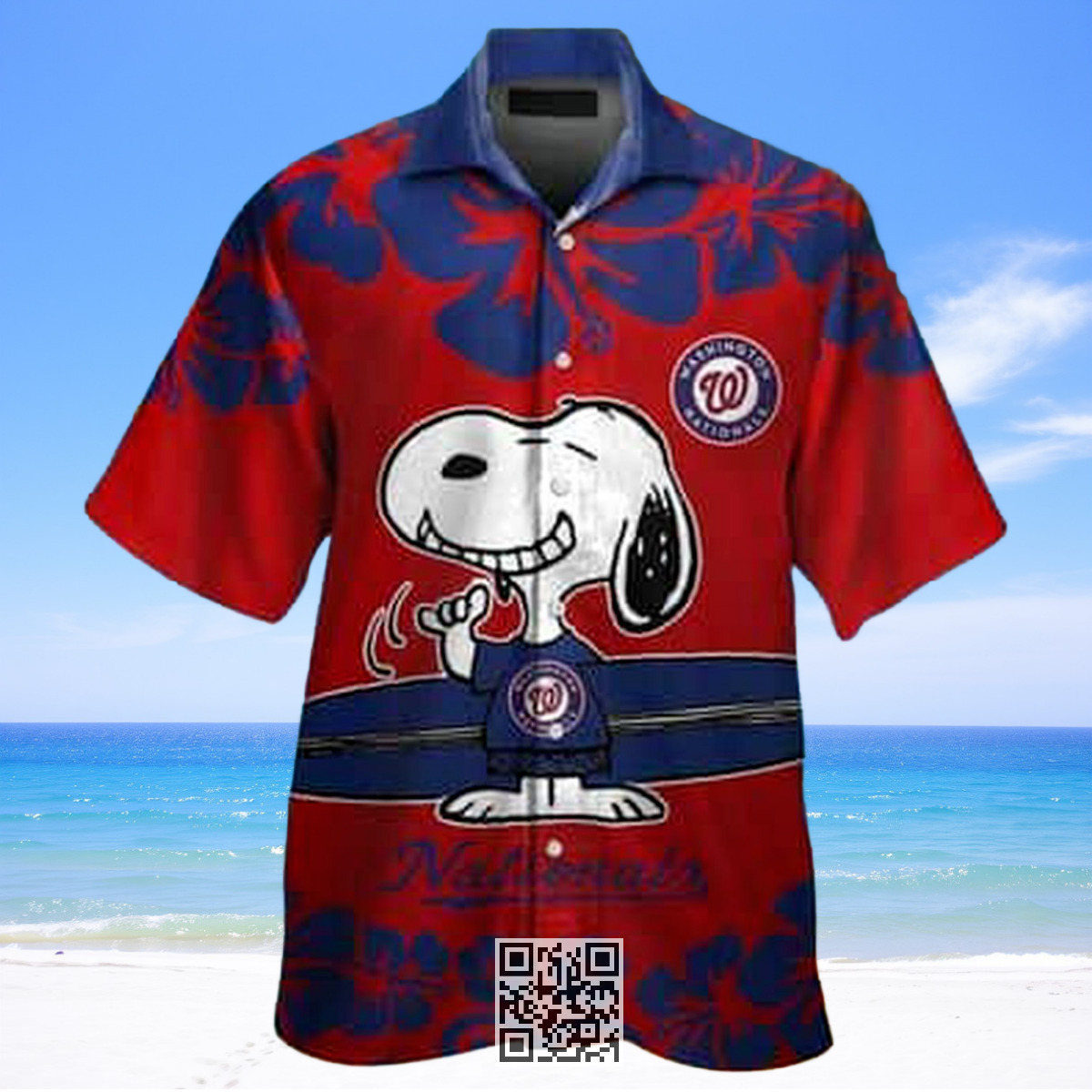 Cool Snoopy Loves MLB Washington Nationals Hawaiian Shirt