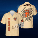 MLB San Francisco Giants Hawaiian Shirt Gift for Baseball Fans Custom Name Number MLB San Francisco Giants Hawaiian Shirt Gift for Baseball Fans Custom Name Number