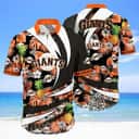MLB San Francisco Giants Hawaiian Shirt Pineapple Pattern Summer Beach Gift