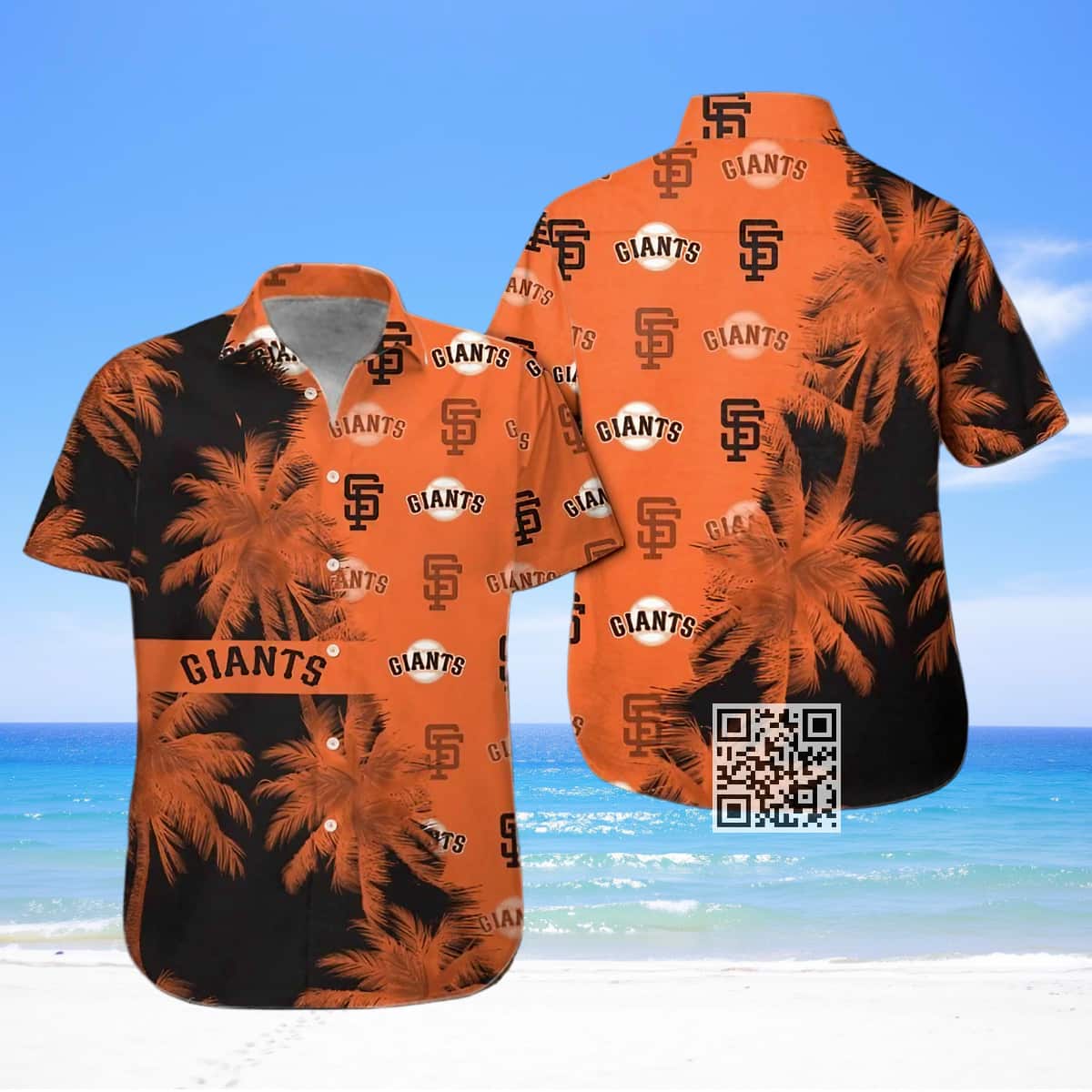 Summer Aloha MLB San Francisco Giants Hawaiian Shirt Palm Tree Pattern Summer Aloha MLB San Francisco Giants Hawaiian Shirt Palm Tree Pattern