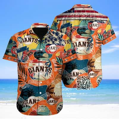 Personalized San Francisco Giants MLB Hawaiian Shirt Custom Name
