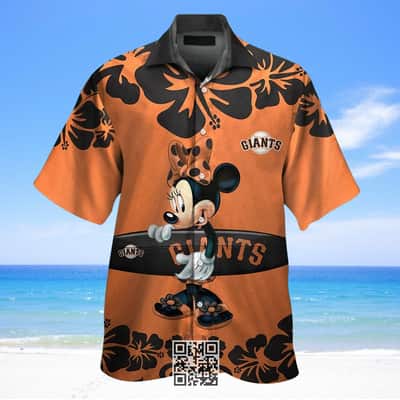 Minnie Mouse Loves San Francisco Giants MLB Hawaiian Shirt
