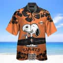 Cool Snoopy Loves San Francisco Giants Hawaiian Shirt