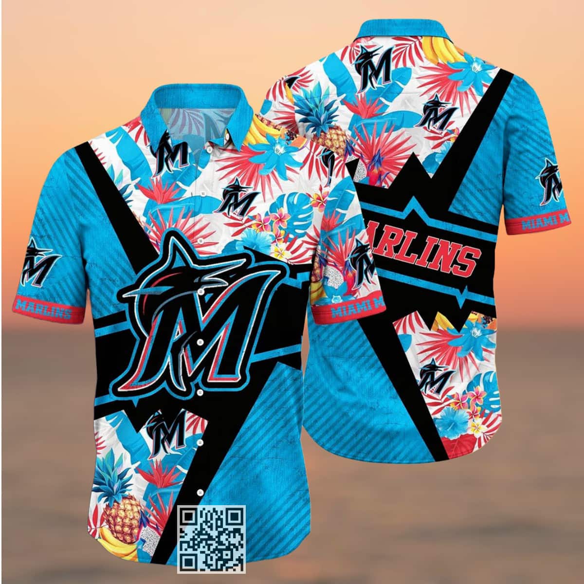 Summer Aloha MLB Miami Marlins Hawaiian Shirt Gift For Beach Lovers Summer Aloha MLB Miami Marlins Hawaiian Shirt Gift For Beach Lovers