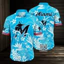 Summer Aloha Miami Marlins Hawaiian Shirt Beach Lovers Gift Summer Aloha Miami Marlins Hawaiian Shirt Beach Lovers Gift