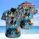 Miami Marlins Hawaiian Shirt Gift For MLB Fans Custom Name