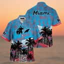 Vintage Aloha MLB Miami Marlins Hawaiian Shirt Beach Lovers Gift Vintage Aloha MLB Miami Marlins Hawaiian Shirt Beach Lovers Gift