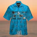 Aloha Miami Marlins Hawaiian Shirt Palm Leaves Pattern Beach Lovers Gift