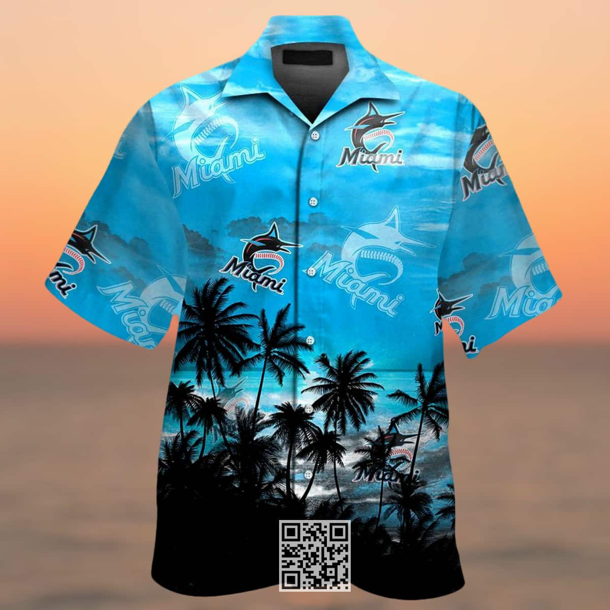 Vintage Aloha Miami Marlins Hawaiian Shirt Gift For MLB Fans Vintage Aloha Miami Marlins Hawaiian Shirt Gift For MLB Fans
