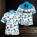 MLB Miami Marlins Hawaiian Shirt Island Pattern Best Beach Gift