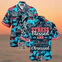 Stressed Blessed And MLB Miami Marlins Obsessed Hawaiian Shirt Stressed Blessed And MLB Miami Marlins Obsessed Hawaiian Shirt
