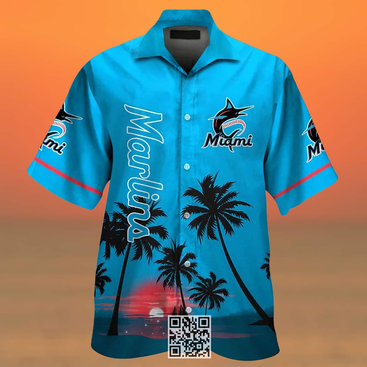 Vintage Aloha MLB Miami Marlins Hawaiian Shirt Beach Gift For Friend Vintage Aloha MLB Miami Marlins Hawaiian Shirt Beach Gift For Friend
