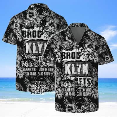 Aloha Summer Vibes NBA Brooklyn Nets Hawaiian Shirt Aloha Summer Vibes NBA Brooklyn Nets Hawaiian Shirt