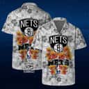 Aloha NBA Brooklyn Nets Hawaiian Shirt Beach Lovers Gift