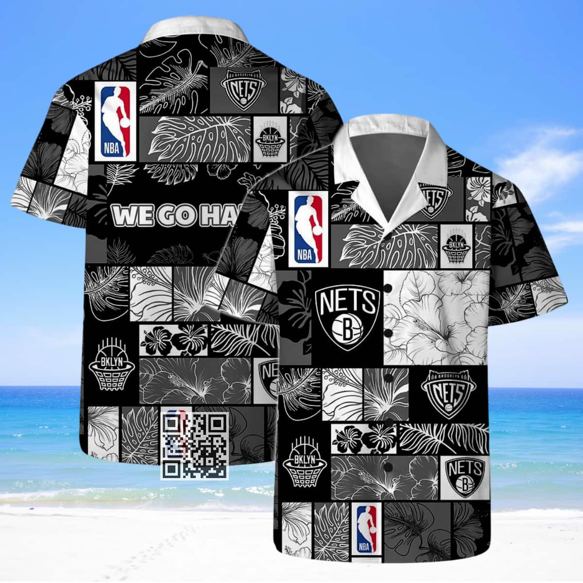 NBA Brooklyn Nets Hawaiian Shirt Summer Beach Gift NBA Brooklyn Nets Hawaiian Shirt Summer Beach Gift