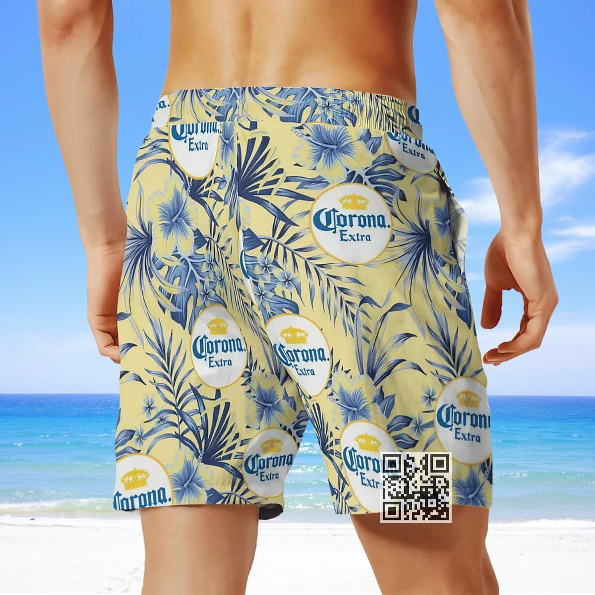Corona Extra Beer Hawaiian Shirt Palm Leaves Pattern Best Beach Gift Corona Extra Beer Hawaiian Shirt Palm Leaves Pattern Best Beach Gift