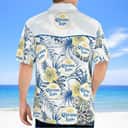 Floral Corona Light Beer Hawaiian Shirt Hibiscus Flower Pattern