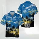 Corona Extra Beer Hawaiian Shirt Tropical Sunset