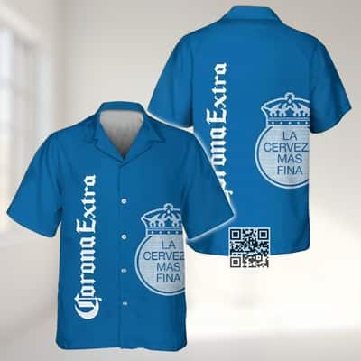Corona Extra Hawaiian Shirt Beer Lovers Gift Corona Extra Hawaiian Shirt Beer Lovers Gift
