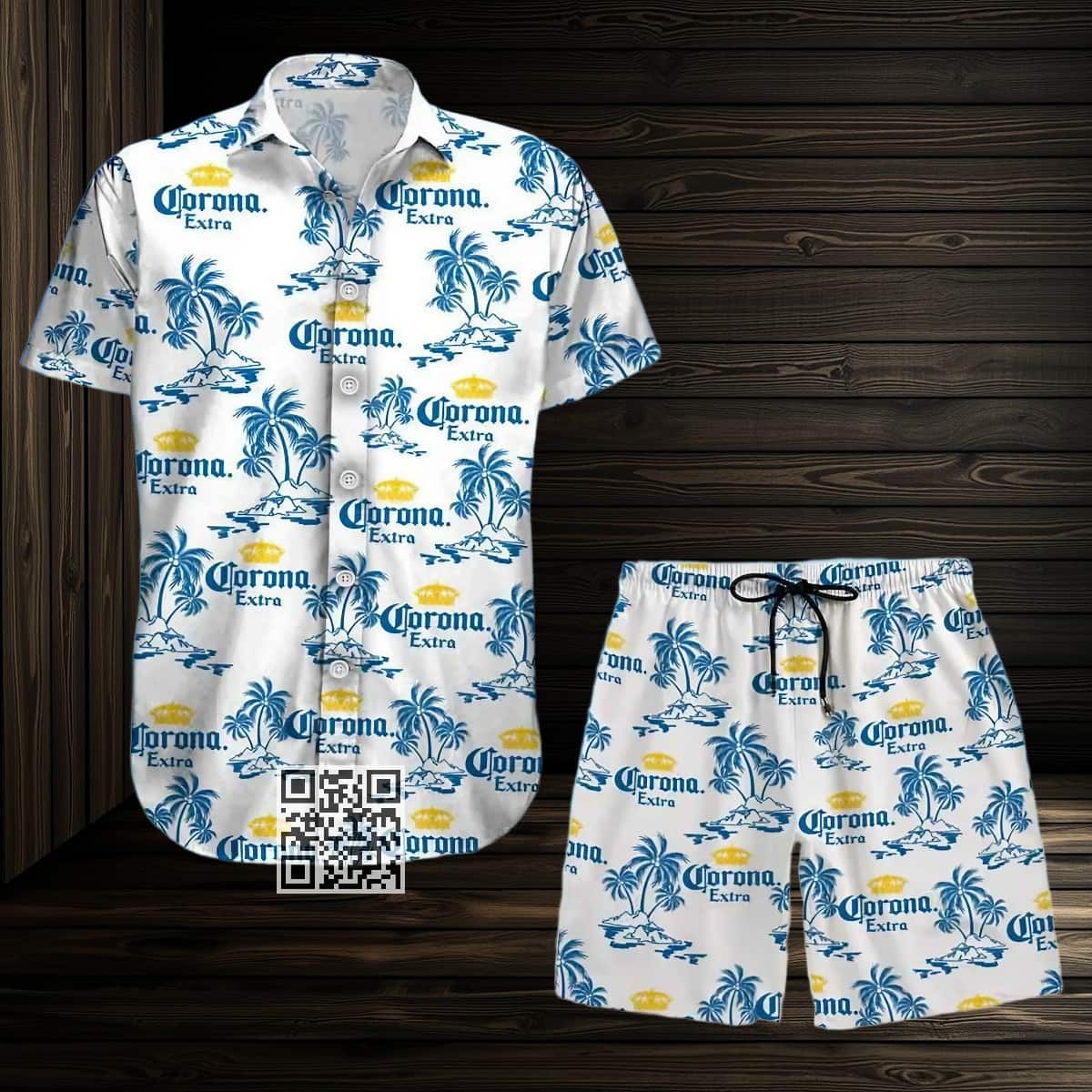 Aloha Corona Extra Beer Hawaiian Shirt Beach Lovers Gift