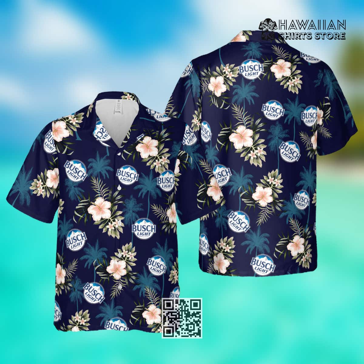 Busch Light Beer Hawaiian Shirt Gift For Beach Lovers Busch Light Beer Hawaiian Shirt Gift For Beach Lovers