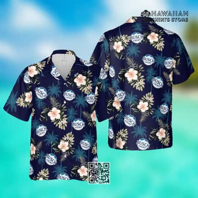 Busch Light Beer Hawaiian Shirt Gift For Beach Lovers