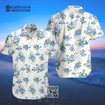Busch Latte Beer Hawaiian Shirt Gift For Beach Lovers
