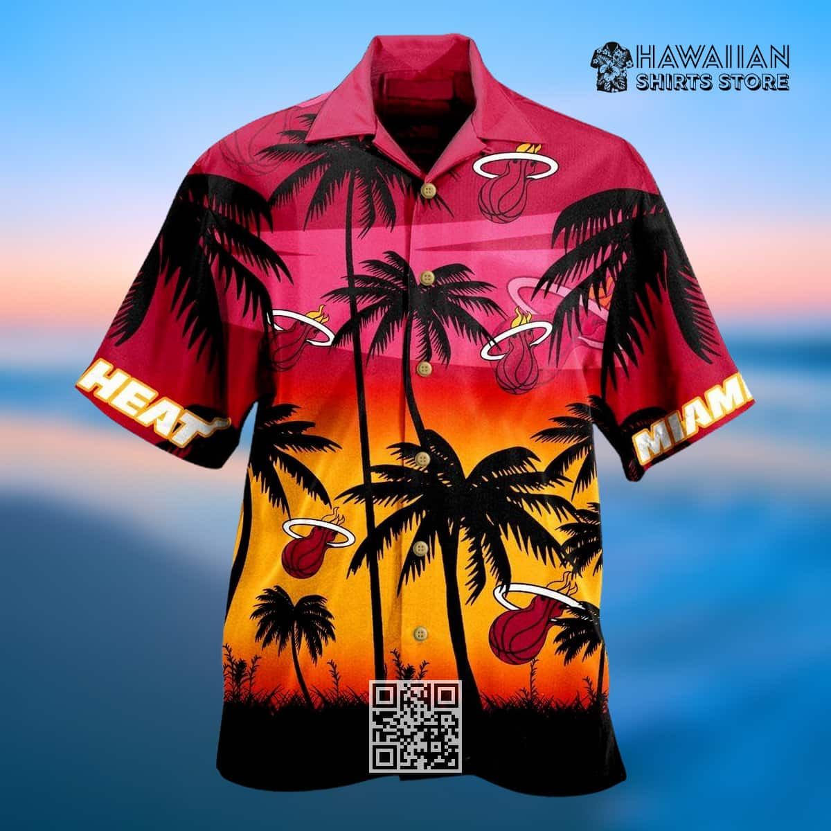 Vintage Miami Heat Hawaiian Shirt Beach Lovers Gift