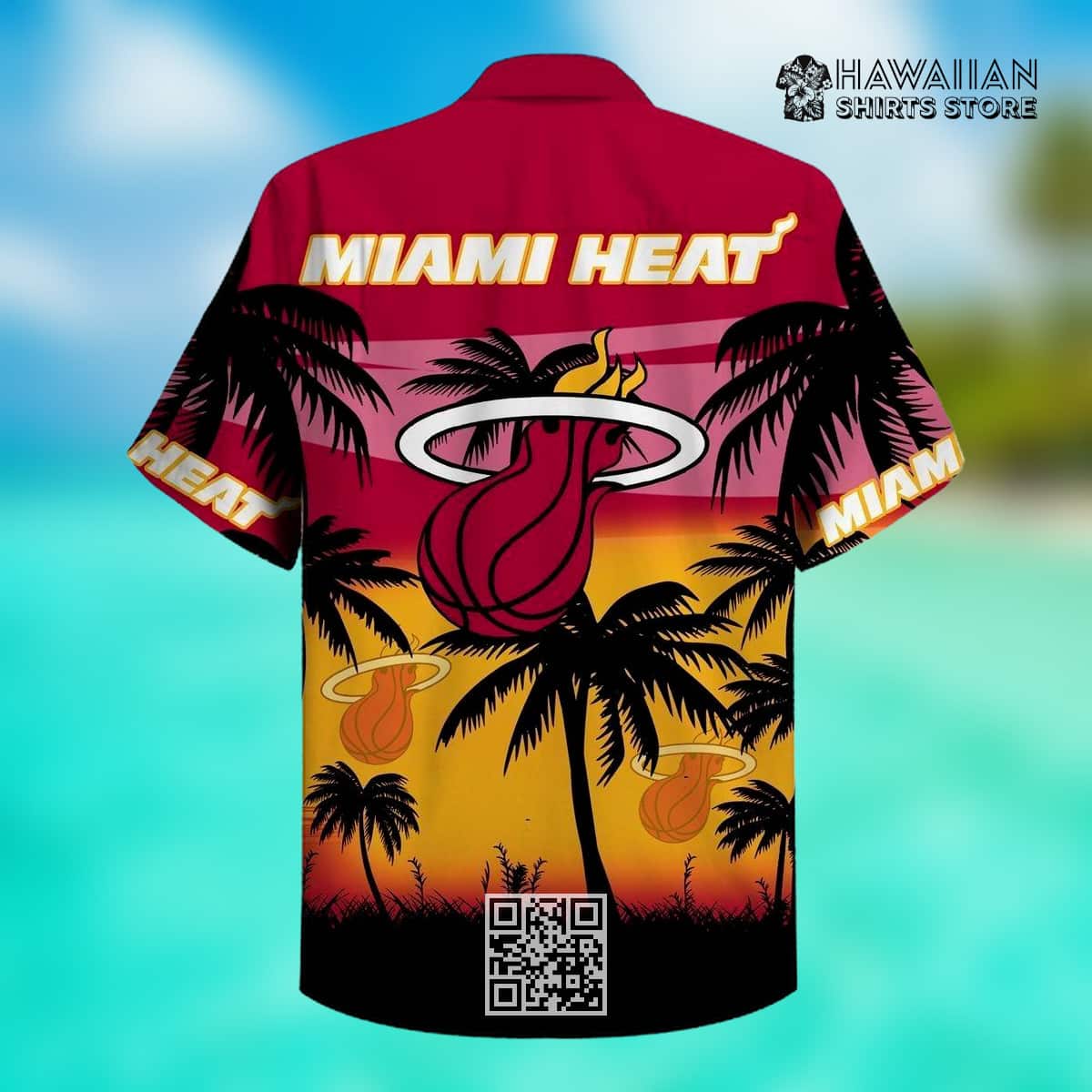 Vintage Miami Heat Hawaiian Shirt Beach Lovers Gift Vintage Miami Heat Hawaiian Shirt Beach Lovers Gift