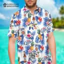 Summer Pattern And Miller Lite Beer Hawaiian Shirt Summer Pattern And Miller Lite Beer Hawaiian Shirt
