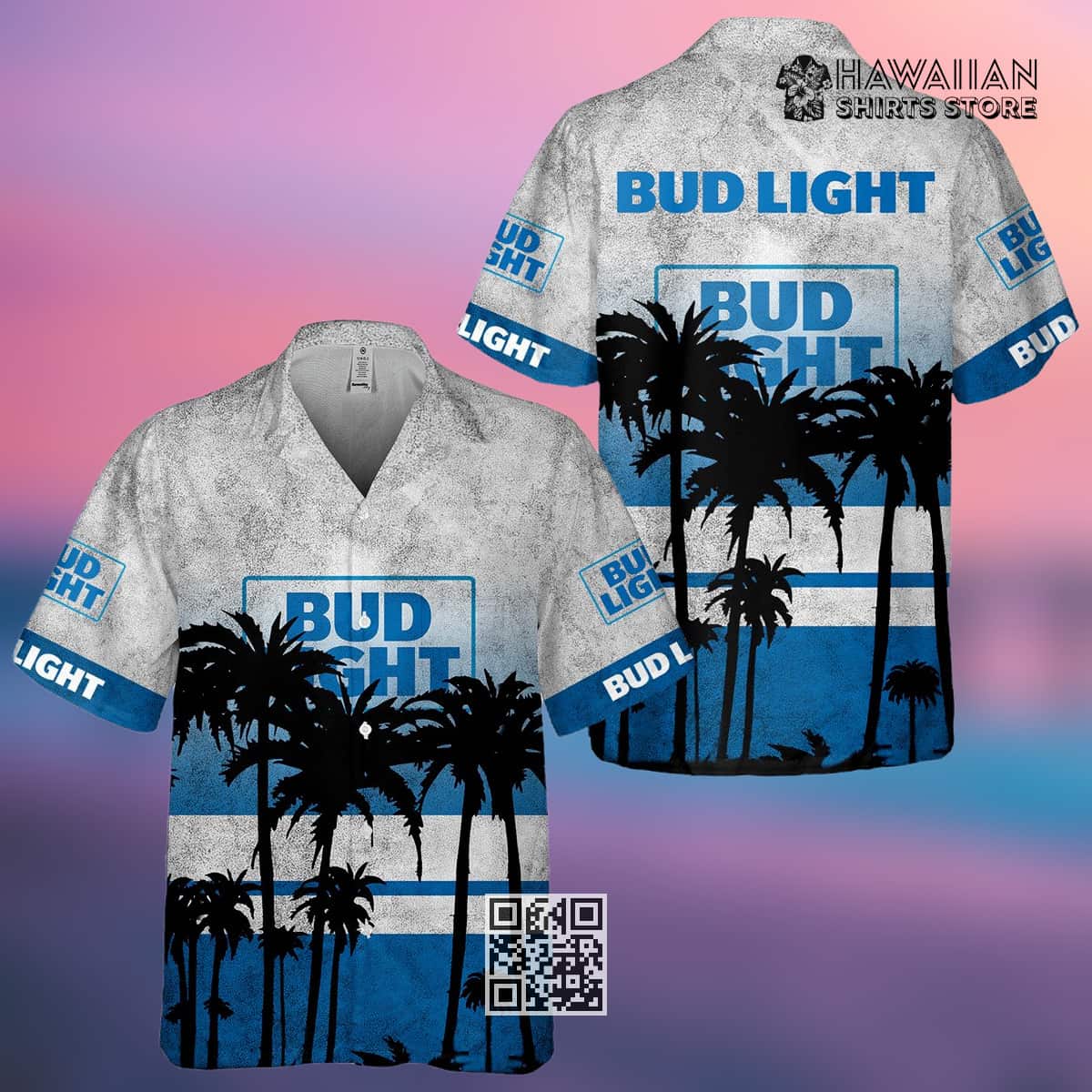 Summer Vibes Bud Light Hawaiian Shirt Beach Gift For Beer Lovers
