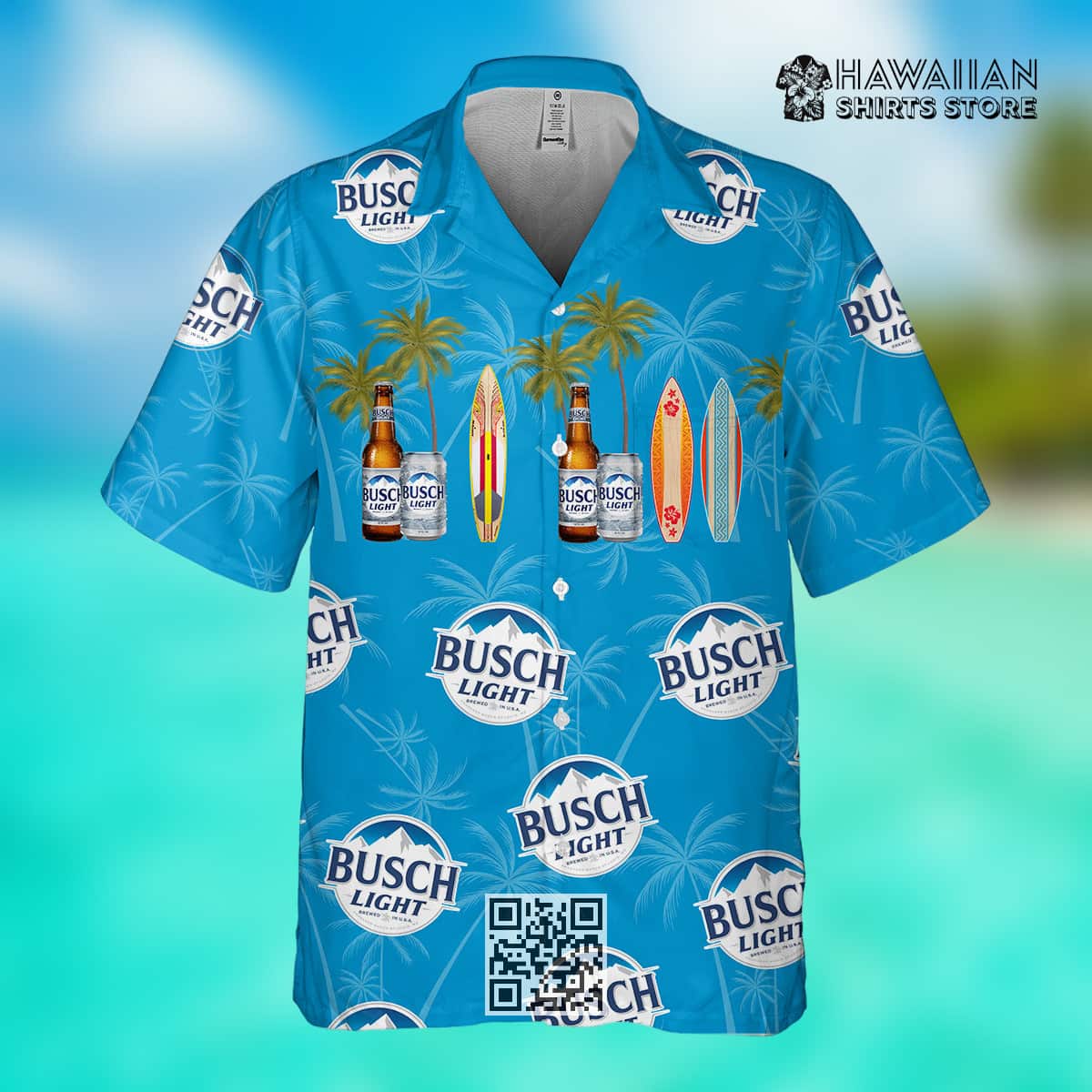 Busch Light Beer Hawaiian Shirt Tropical Surfboard For Surfing Lovers Busch Light Beer Hawaiian Shirt Tropical Surfboard For Surfing Lovers