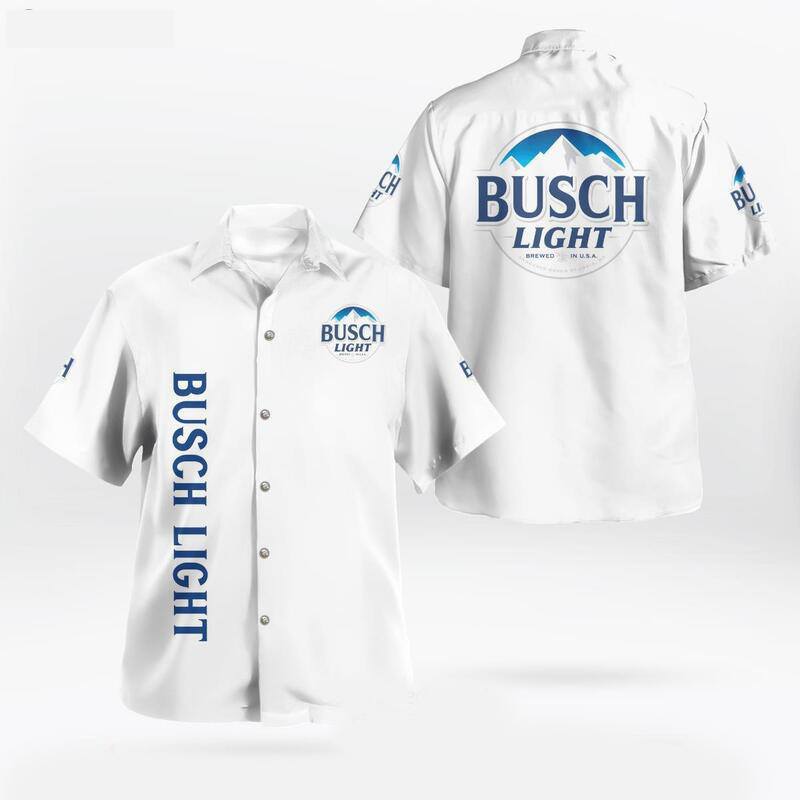 Classic Busch Light Hawaiian Shirt Gift For Beer Lovers
