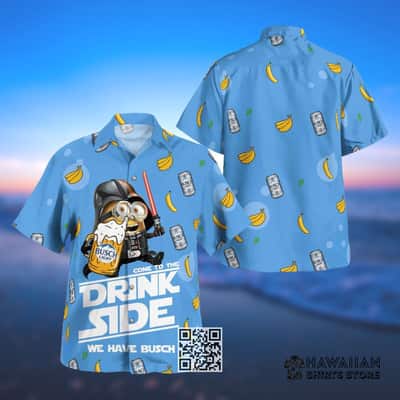 Funny Star Wars Darth Vader Minion We Have Busch Light Hawaiian Shirt Funny Star Wars Darth Vader Minion We Have Busch Light Hawaiian Shirt