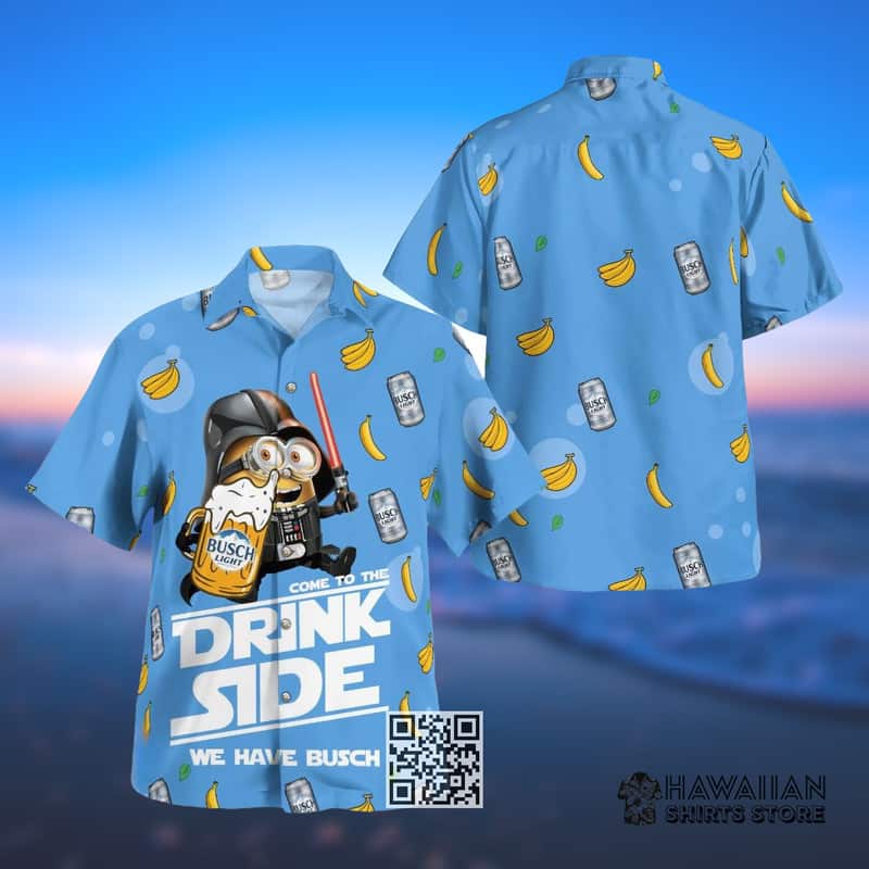 Funny Star Wars Darth Vader Minion We Have Busch Light Hawaiian Shirt