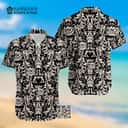 Renaissance Pattern Dark Theme Busch Light Hawaiian Shirt Renaissance Pattern Dark Theme Busch Light Hawaiian Shirt