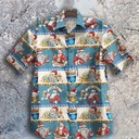 Santa Claus With Bud Light Hawaiian Shirt Christmas Gift For Beer Lovers Santa Claus With Bud Light Hawaiian Shirt Christmas Gift For Beer Lovers