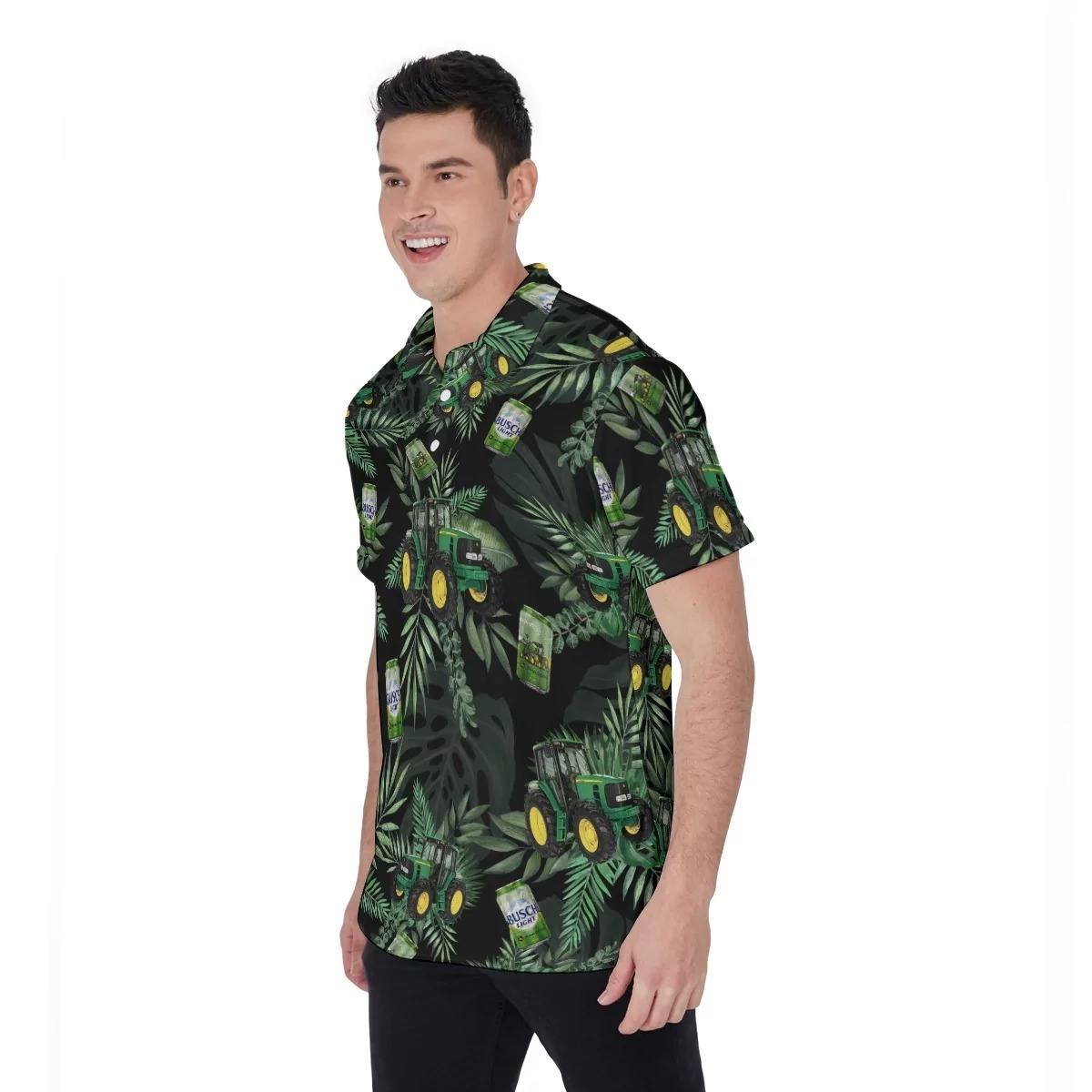 John Deere Busch Light Hawaiian Shirt Tractors For The Farmers ...