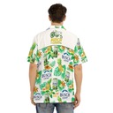 Busch Light John Deere Hawaiian Shirt Tropical Fruit And Flora