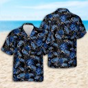 Bud Light Hawaiian Shirt Mysterious Blue Flowers In The Dark Beer Lovers Gift Bud Light Hawaiian Shirt Mysterious Blue Flowers In The Dark Beer Lovers Gift
