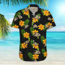Tropical Flora Anaheim Ducks Hawaiian Shirt Gift For Beach Lovers