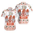 Gnomes Anaheim Ducks Hawaiian Shirt Christmas Gift For Hockey Fans