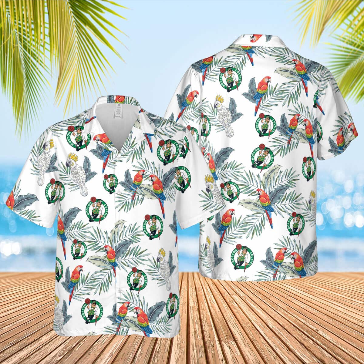 Boston Celtics Hawaiian Shirt Birthday Gift For Beach Lovers